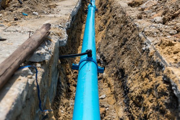 Water Main Installation in North Las Vegas
