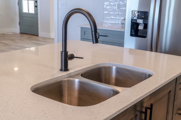 Double Basin Sink Installation in North Las Vegas