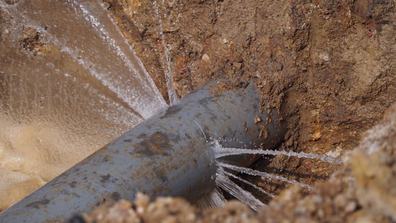 Busted Pipe Repair