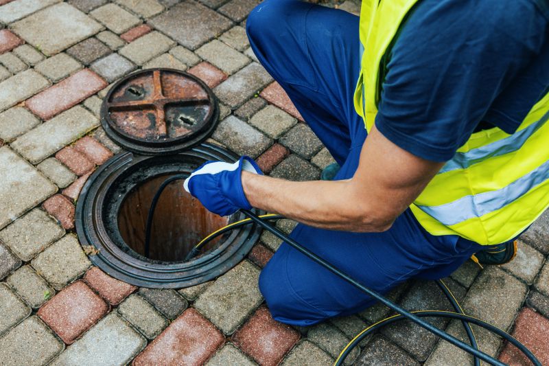 Outdoor Drain Clearing